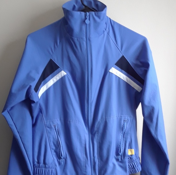 Nike Jackets & Blazers - VINTAGE NIKE 90's Women's jacket Blue & Wht